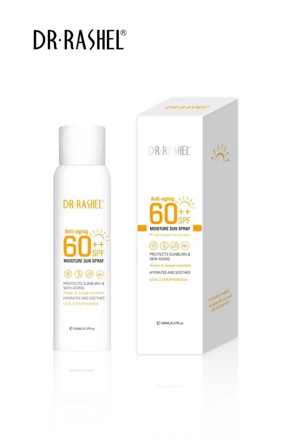 اسپری ضد آفتاب spf60 دکتر راشل